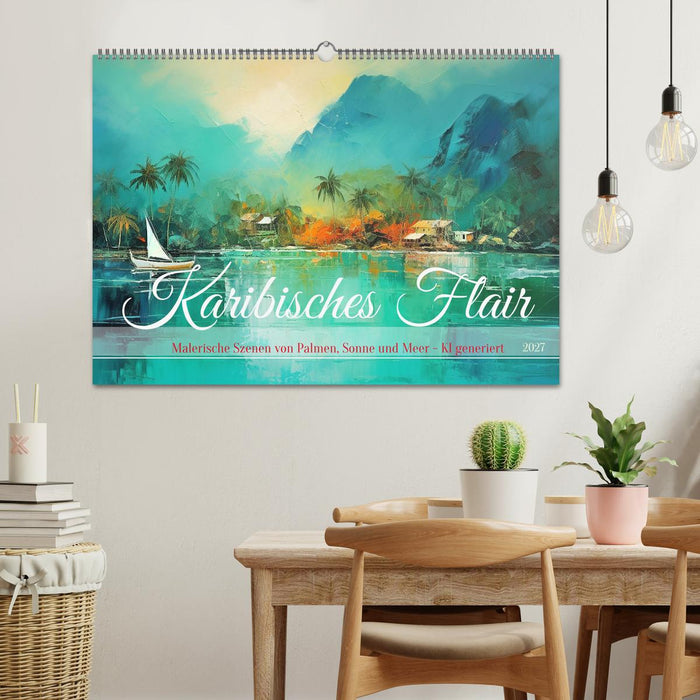Karibisches Flair (CALVENDO Wandkalender 2027)