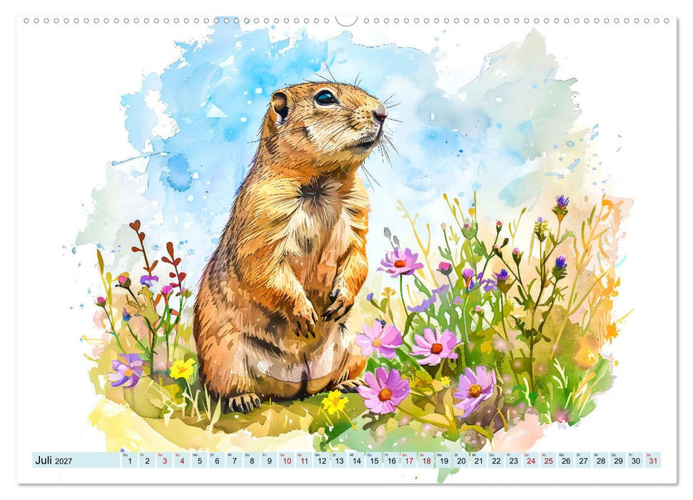 Eisige Polarkreise - Faszination der polaren Tierwelt (CALVENDO Premium Wandkalender 2027)