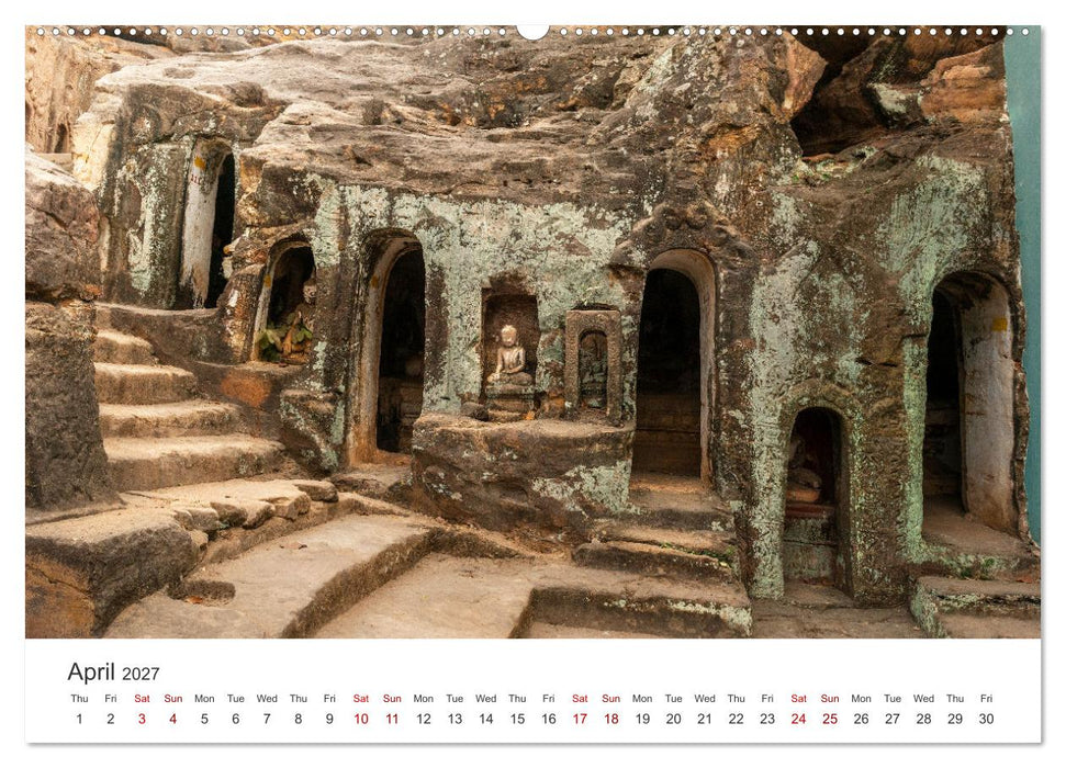 Life in Myanmar, Burma (CALVENDO Monthly Calendar 2027)