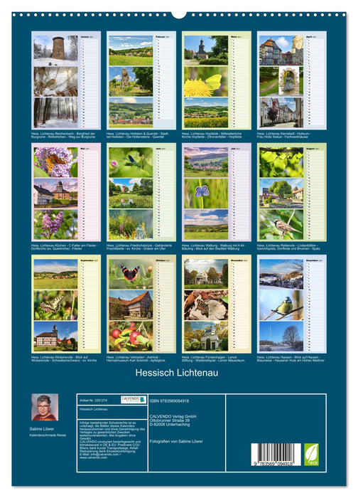 Hessisch Lichtenau (CALVENDO Premium Wandkalender 2027)