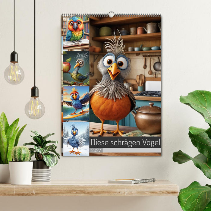 Diese schrägen Vögel (CALVENDO Wandkalender 2027)