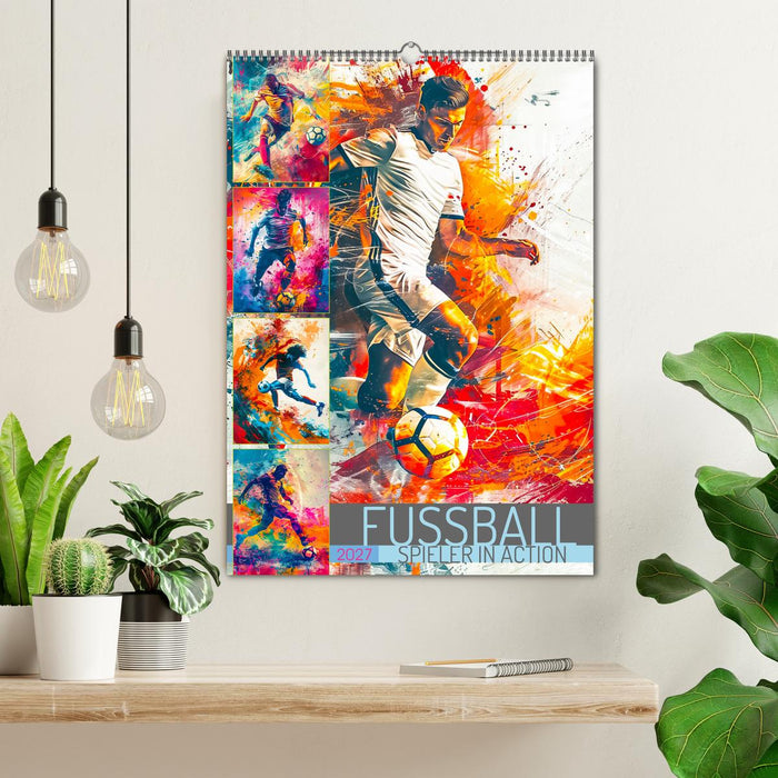 Fussball - Spieler in Action (CALVENDO Wandkalender 2027)