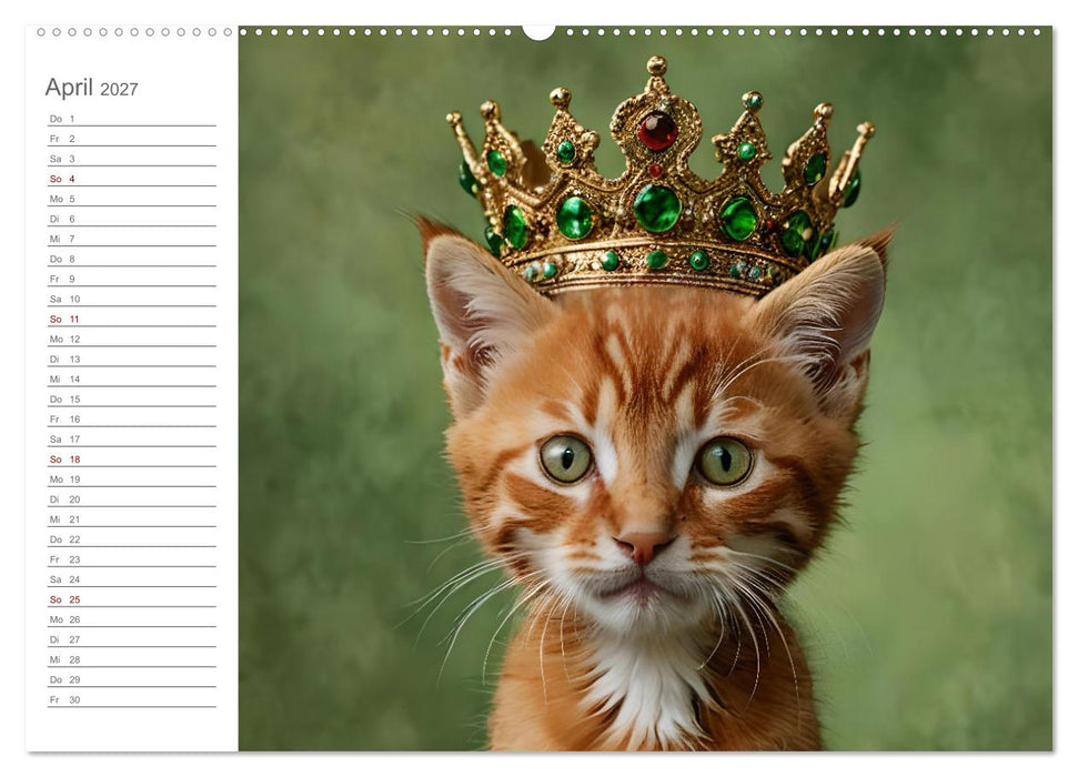 Herzenskönige - KI Geburtstagskalender für unsere Bediensteten (CALVENDO Wandkalender 2027)