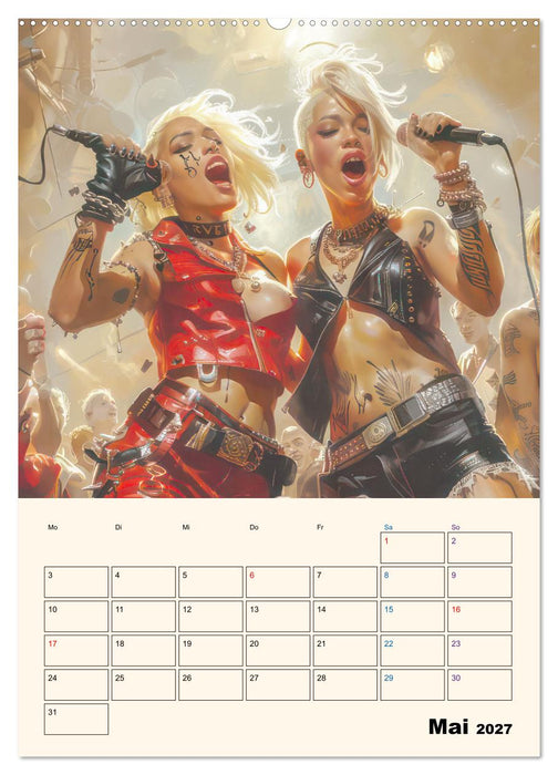 Punkergören - In Aktion (CALVENDO Wandkalender 2027)