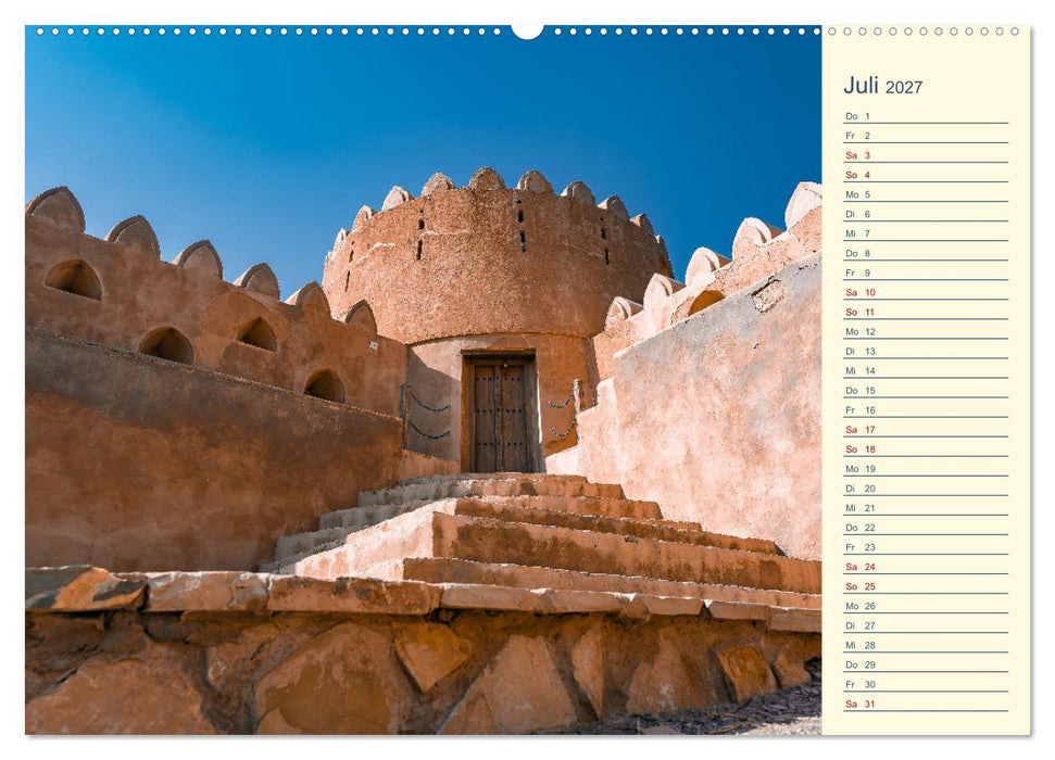 Oman - Unvergessliche Momente (CALVENDO Premium Wandkalender 2027)