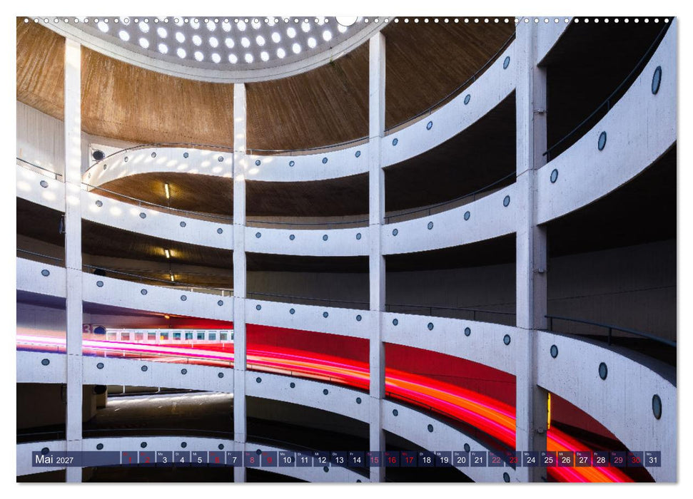 Funktion und Ästhetik - Architektur für Mobilität (CALVENDO Premium Wandkalender 2027)