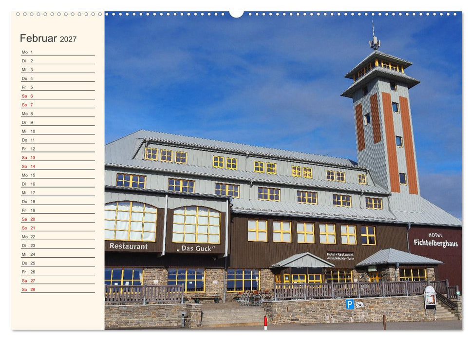 Vom Erzgebirge bis Neuseenland - Impressionen aus Sachsen (CALVENDO Wandkalender 2027)