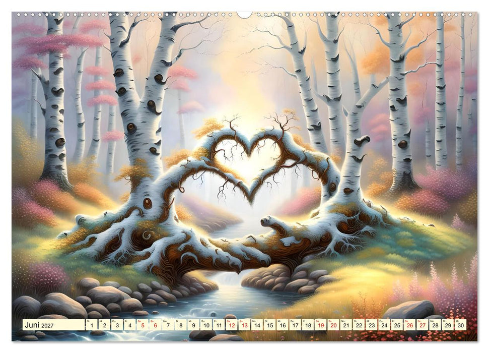 Birken Liebenswürdige Bäume (CALVENDO Premium Wandkalender 2027)