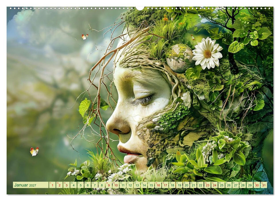 Die vielen Gesichter von Mutter Natur (CALVENDO Wandkalender 2027)
