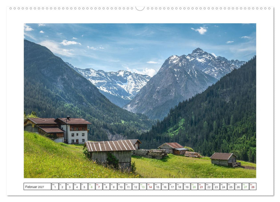 Sommer in den Bergen (CALVENDO Premium Wandkalender 2027)