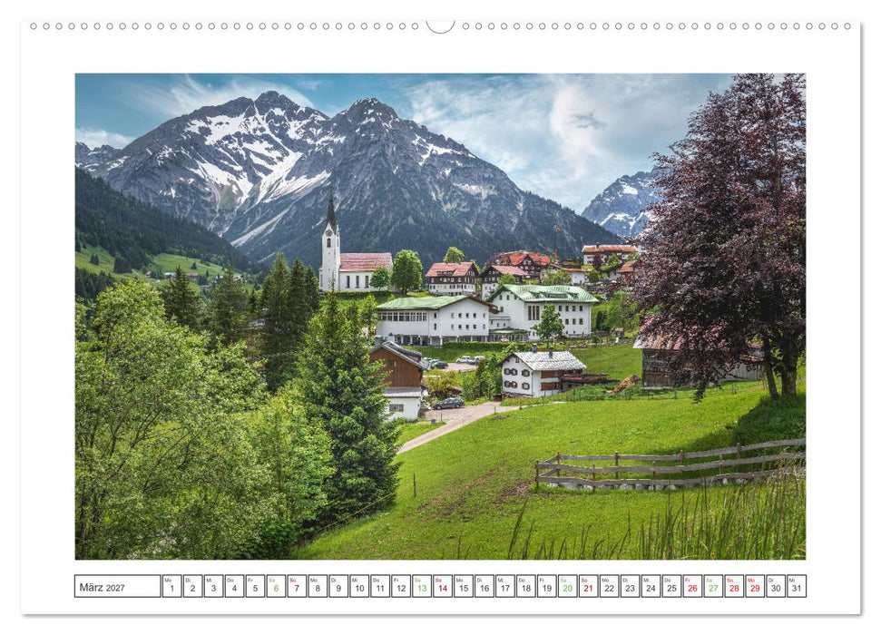 Sommer in den Bergen (CALVENDO Premium Wandkalender 2027)