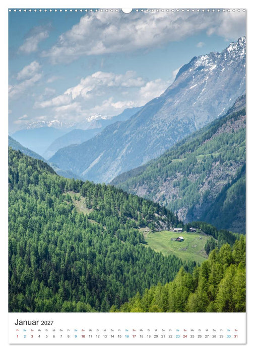 Sommerzauber in den Alpen (CALVENDO Premium Wandkalender 2027)