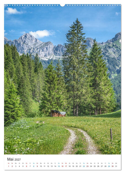Sommerzauber in den Alpen (CALVENDO Premium Wandkalender 2027)