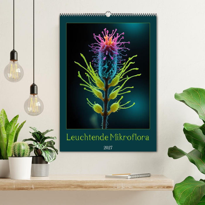 Leuchtende Mikroflora (CALVENDO Wandkalender 2027)