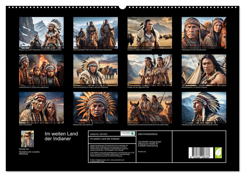 Im weiten Land der Indianer (CALVENDO Premium Wandkalender 2027)