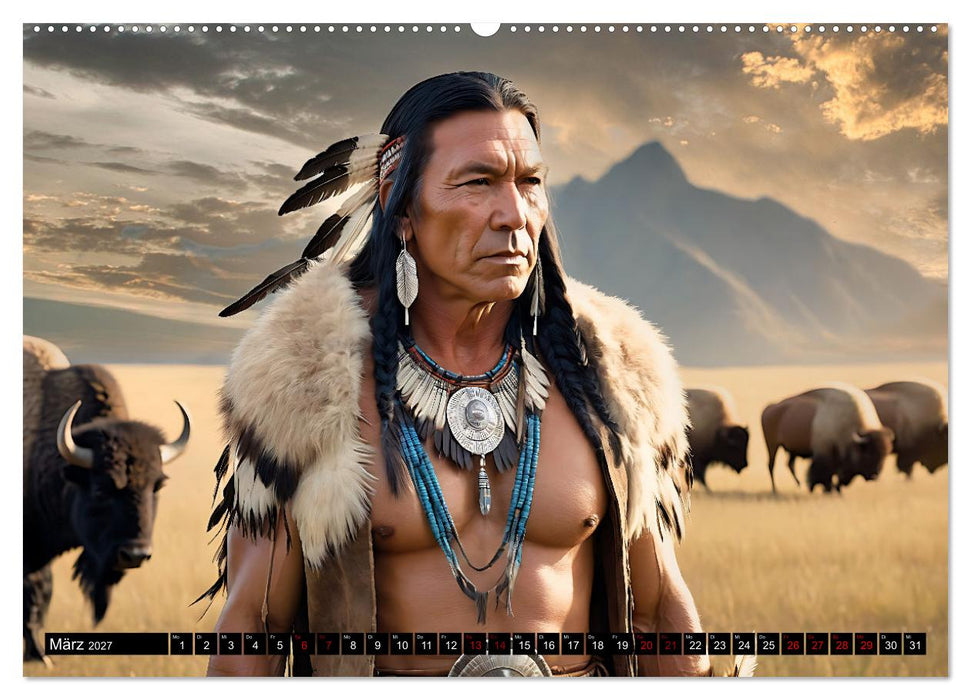 Im weiten Land der Indianer (CALVENDO Premium Wandkalender 2027)
