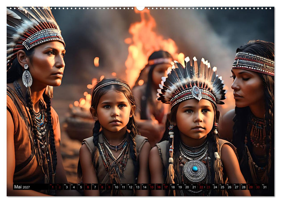 Im weiten Land der Indianer (CALVENDO Premium Wandkalender 2027)