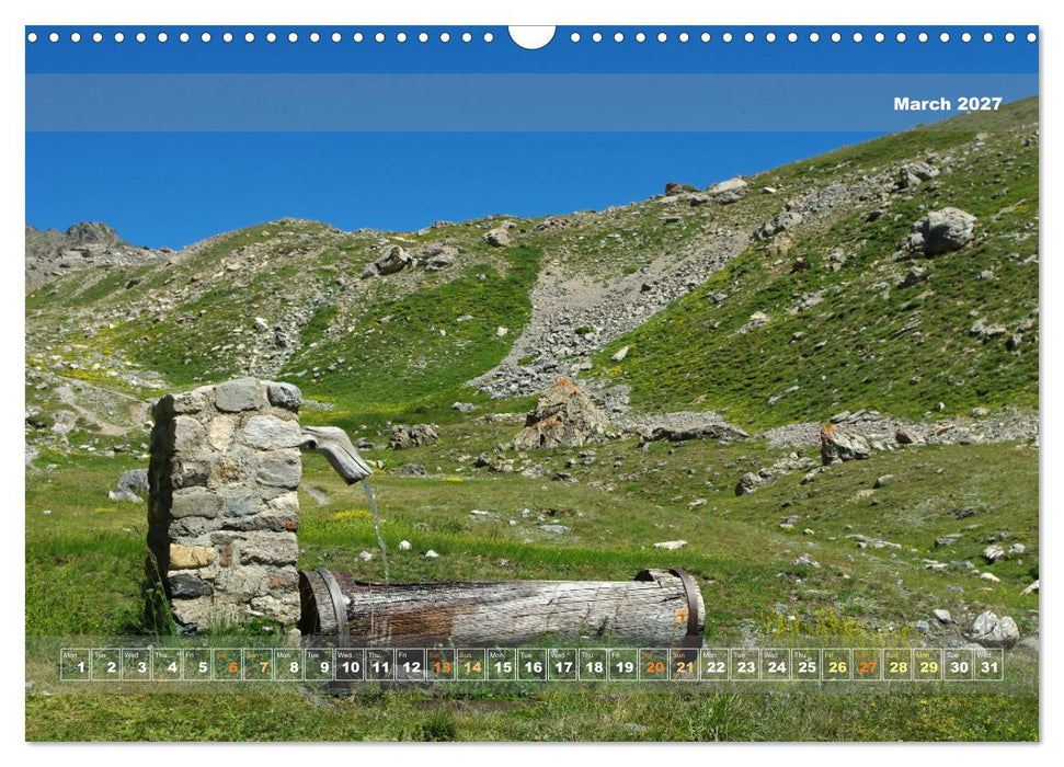 Natural landscape of France (CALVENDO Monthly Calendar 2027)