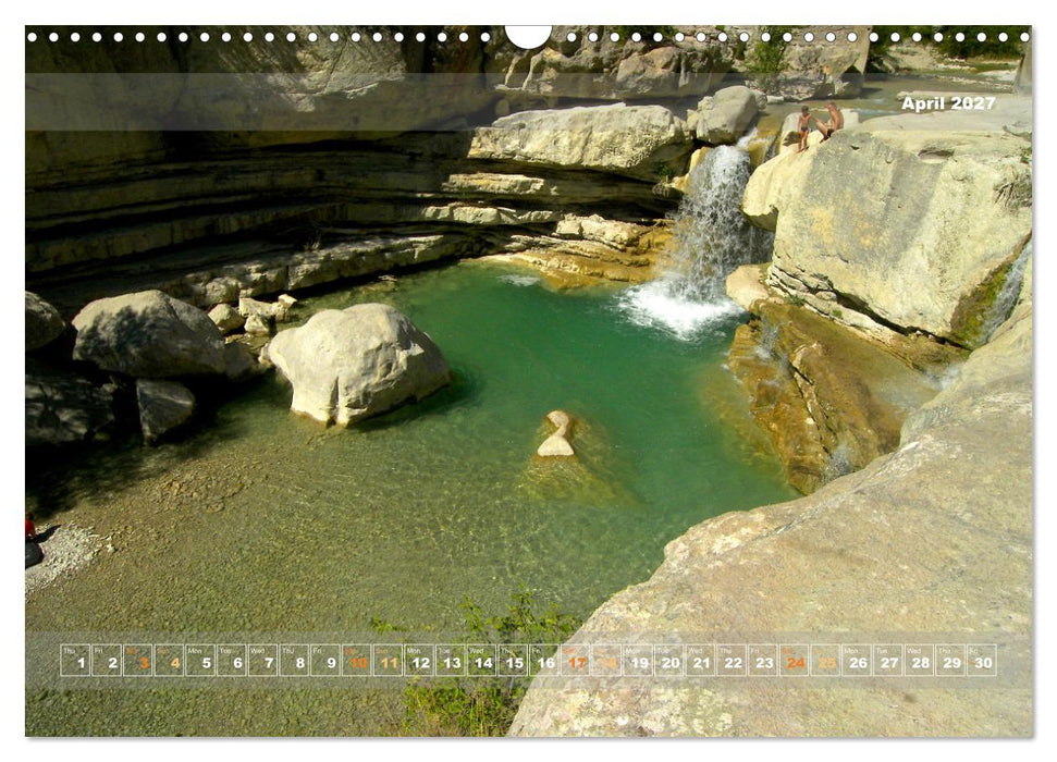 Natural landscape of France (CALVENDO Monthly Calendar 2027)
