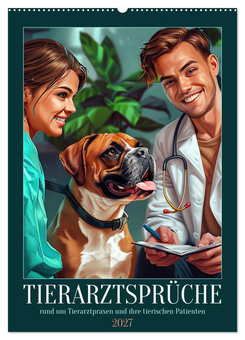 Tierarztsprüche (CALVENDO Wandkalender 2027)