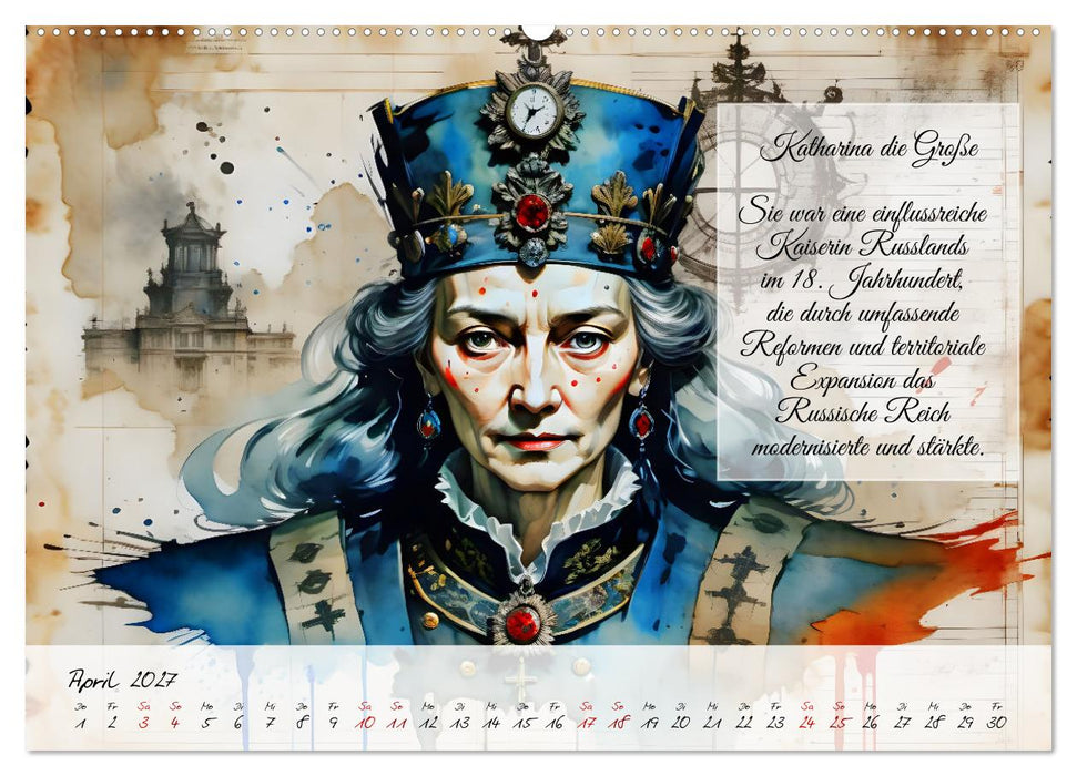 Legendäre Ikonen der Geschichte (CALVENDO Wandkalender 2027)