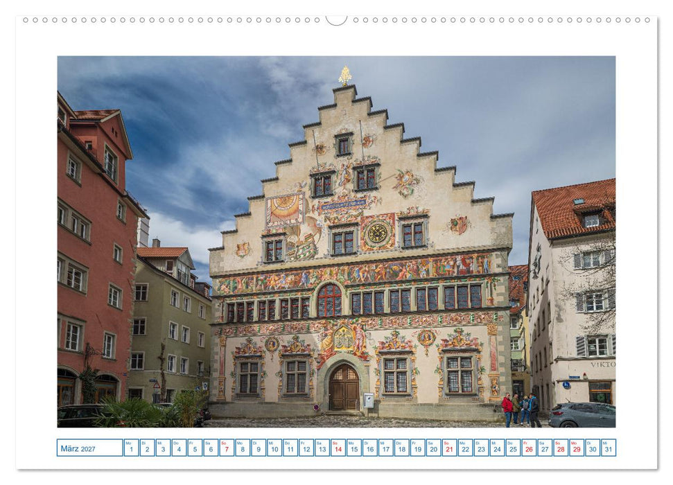 Insel Lindau - Bayerische Perle im Bodensee (CALVENDO Wandkalender 2027)