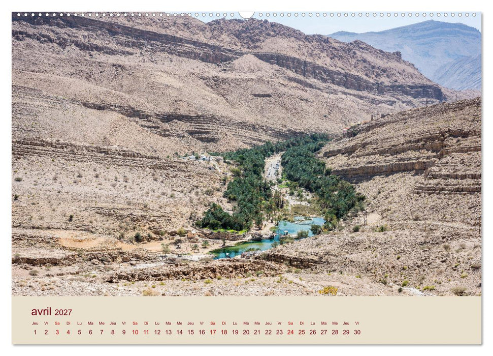 Entre pierres et sable (CALVENDO Calendrier mensuel 2027)