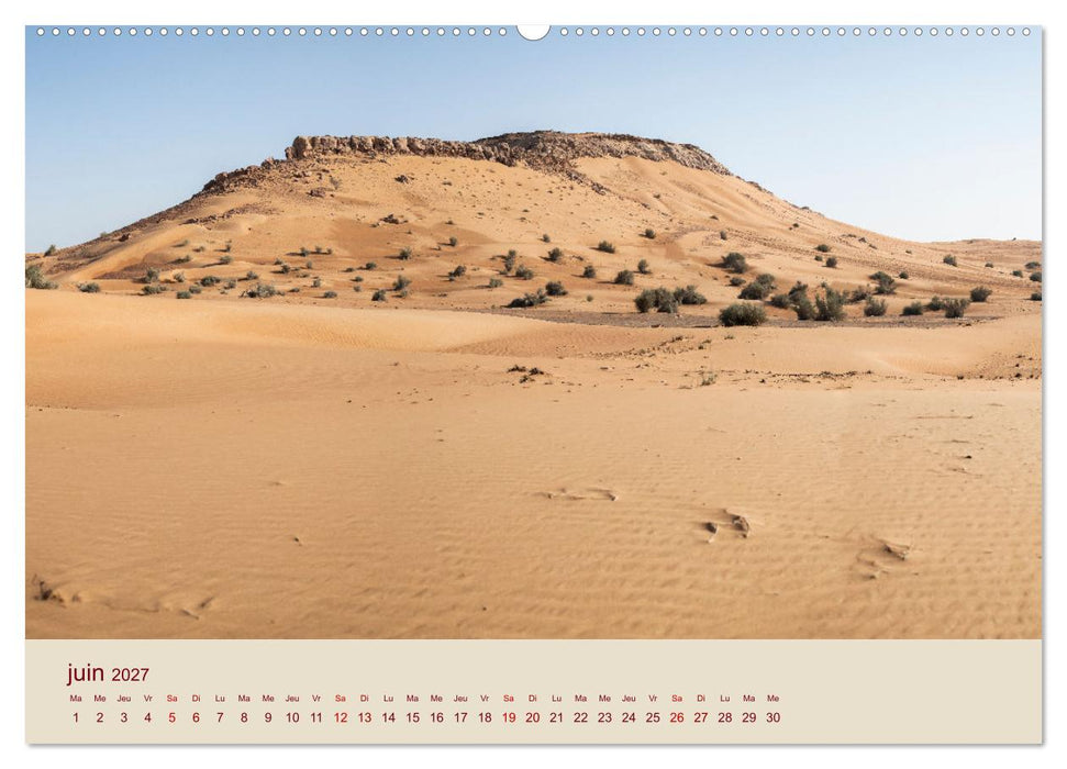 Entre pierres et sable (CALVENDO Calendrier mensuel 2027)