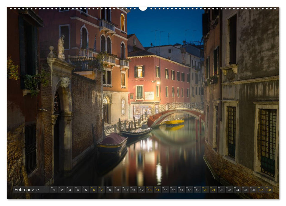 Malerisches Venedig (CALVENDO Premium Wandkalender 2027)