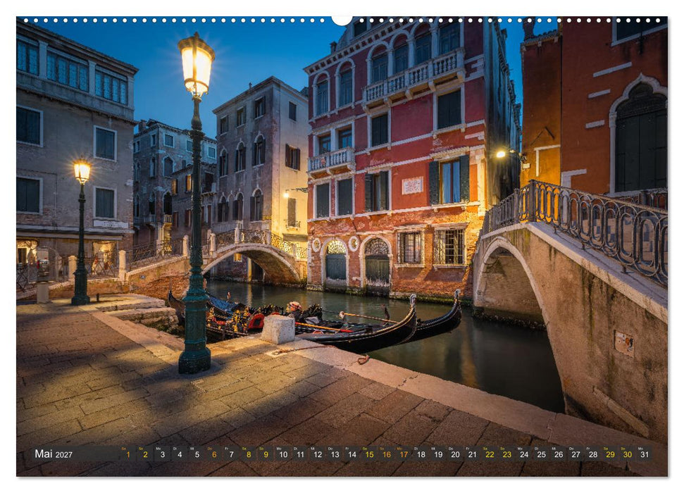 Malerisches Venedig (CALVENDO Premium Wandkalender 2027)
