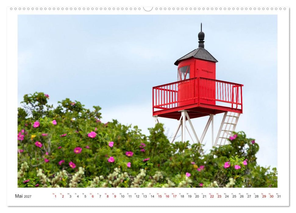 Buntes und blühendes Borkum (CALVENDO Premium Wandkalender 2027)