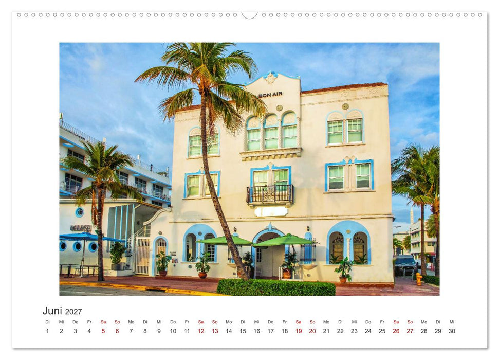 Miami - pulsierende Metropole (CALVENDO Premium Wandkalender 2027)