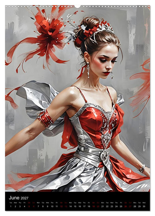 Dancing Elegance (CALVENDO Monthly Calendar 2027)