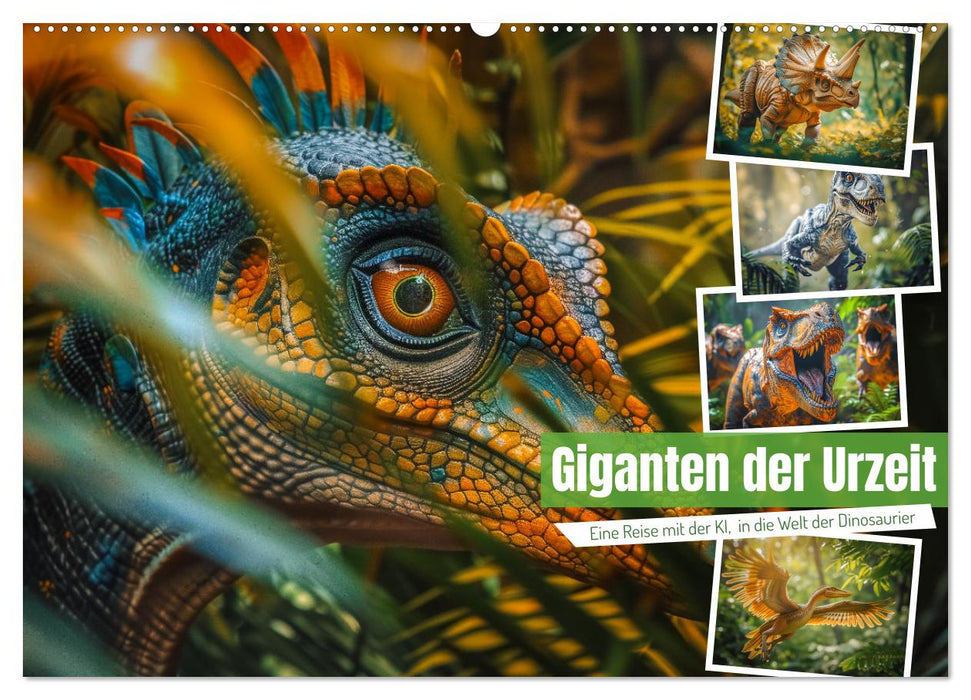 Giganten der Urzeit (CALVENDO Wandkalender 2027)