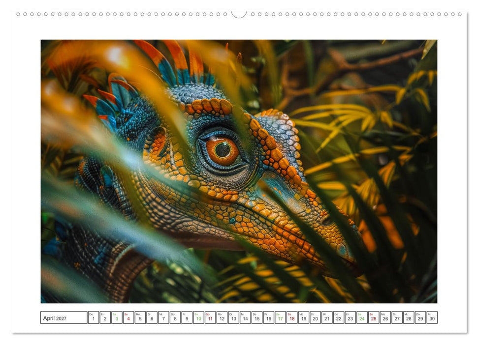 Giganten der Urzeit (CALVENDO Wandkalender 2027)
