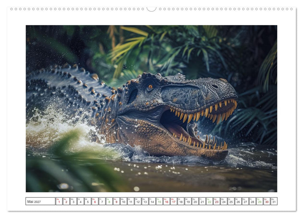 Giganten der Urzeit (CALVENDO Wandkalender 2027)