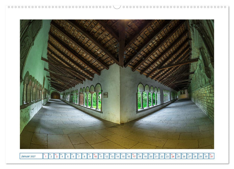 Schaffhausen - nördlichste Stadt der Schweiz (CALVENDO Wandkalender 2027)