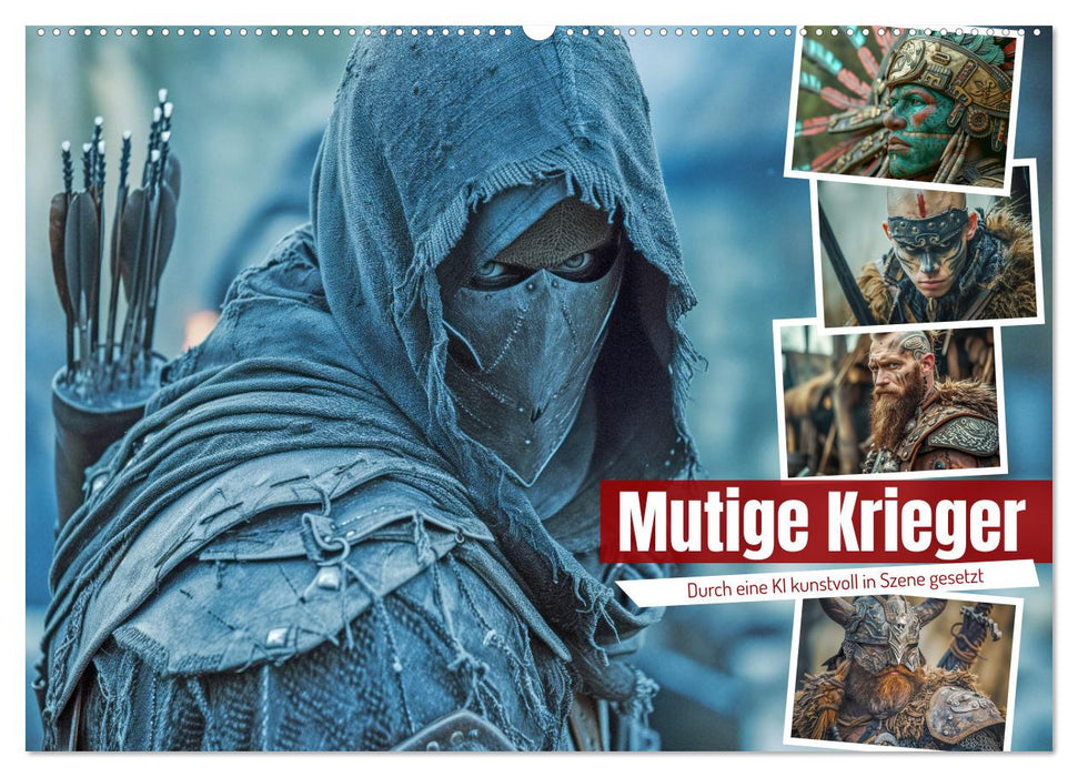 Mutige Krieger (CALVENDO Wandkalender 2027)