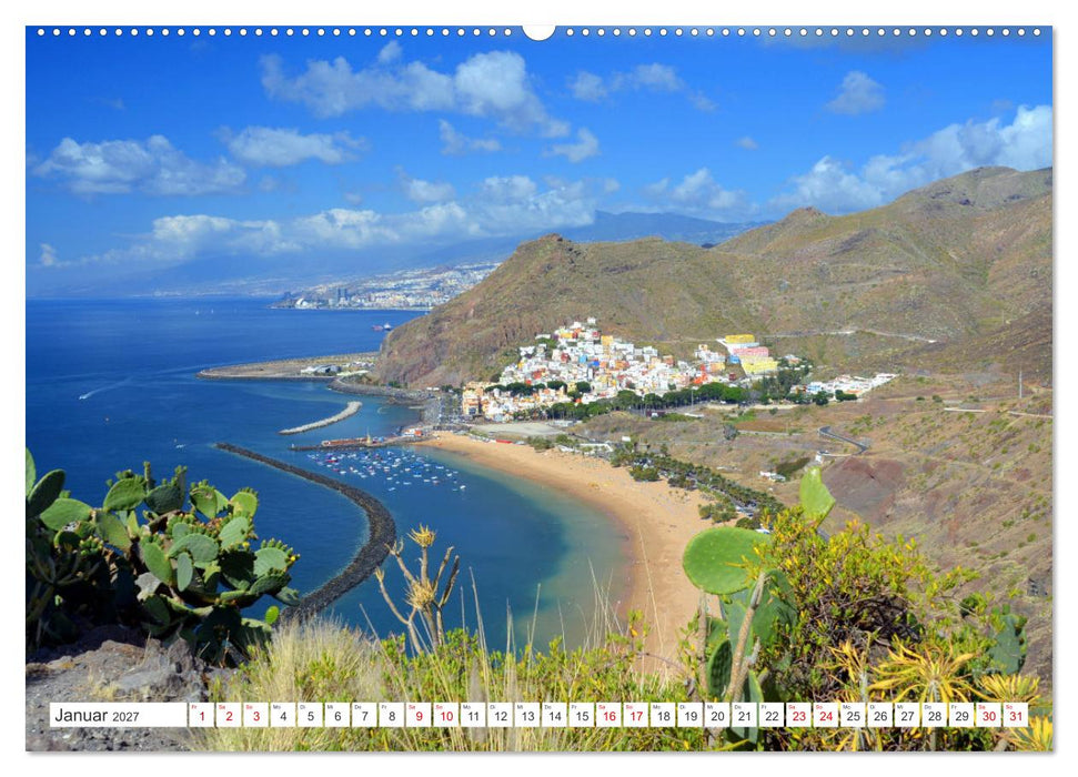 Teneriffa - Insel der Glückseligen (CALVENDO Premium Wandkalender 2027)