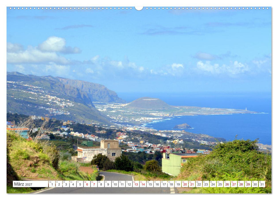 Teneriffa - Insel der Glückseligen (CALVENDO Premium Wandkalender 2027)