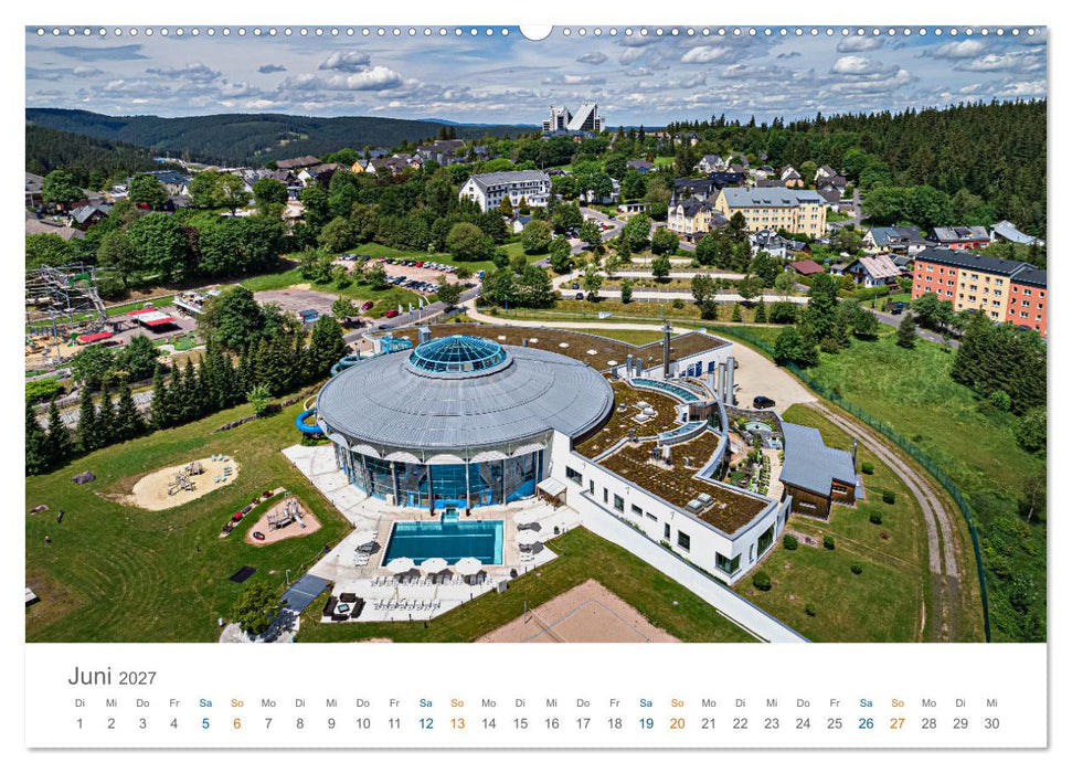 Oberhof - Urlaubsparadies am Rennsteig (CALVENDO Wandkalender 2027)