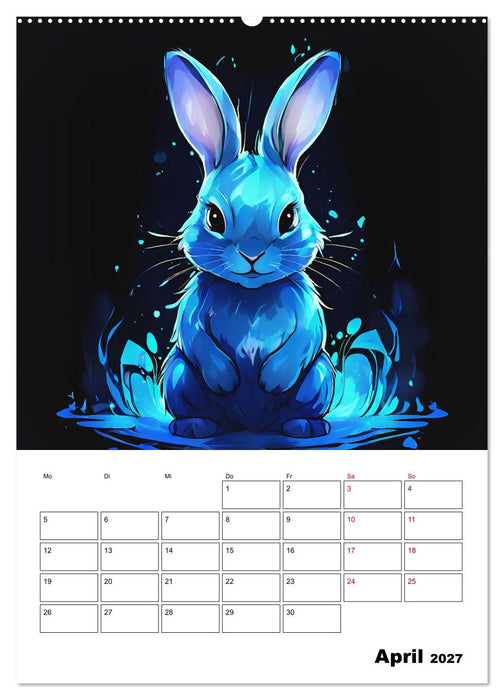 Tierisches Horoskop (CALVENDO Premium Wandkalender 2027)