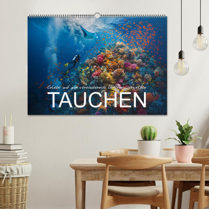 Erlebe mit mir verzaubernde Unterwasserwelten Tauchen (CALVENDO Wandkalender 2027)