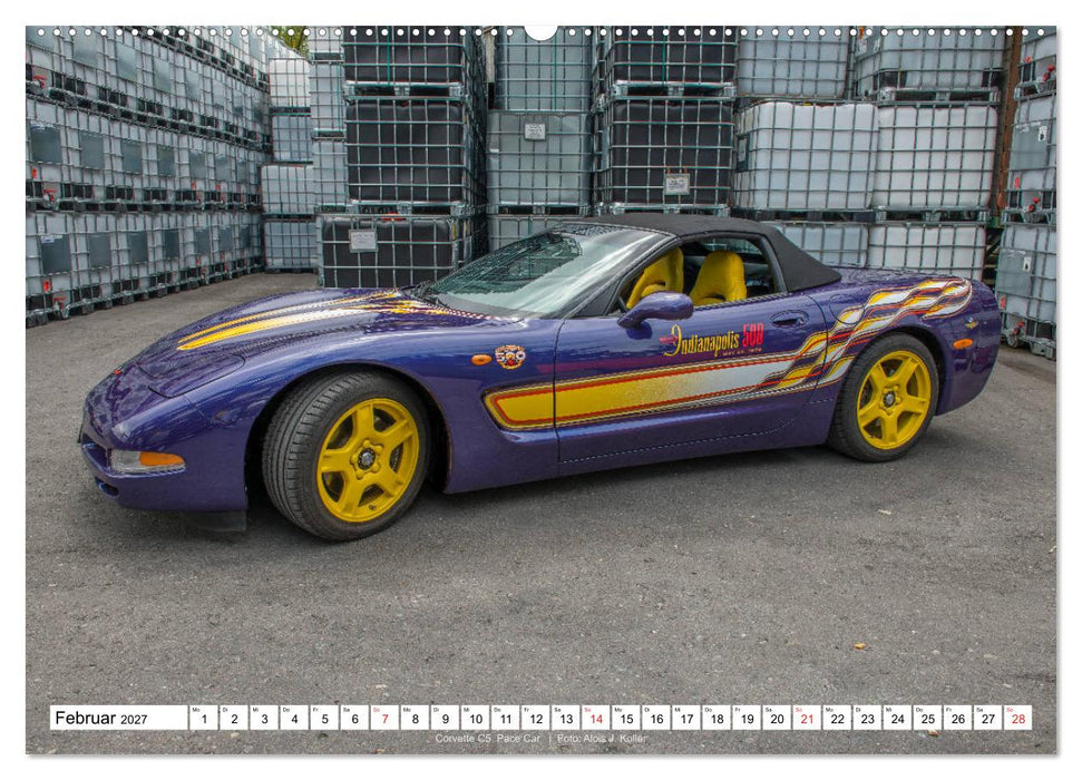 Corvette - Die US Ikone 2027 (CALVENDO Premium Wandkalender 2027)