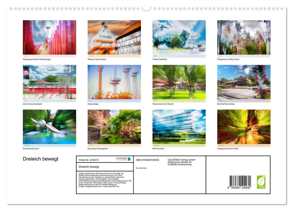 Dreieich bewegt (CALVENDO Premium Wandkalender 2027)