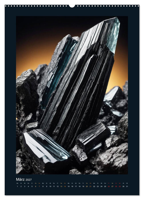 Fantastische Mineralien - Geheimnisvolle Schätze (CALVENDO Premium Wandkalender 2027)
