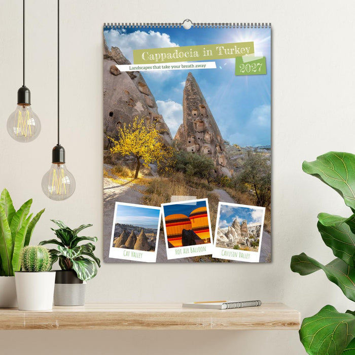 Cappadocia in Turkey (CALVENDO Monthly Calendar 2027)