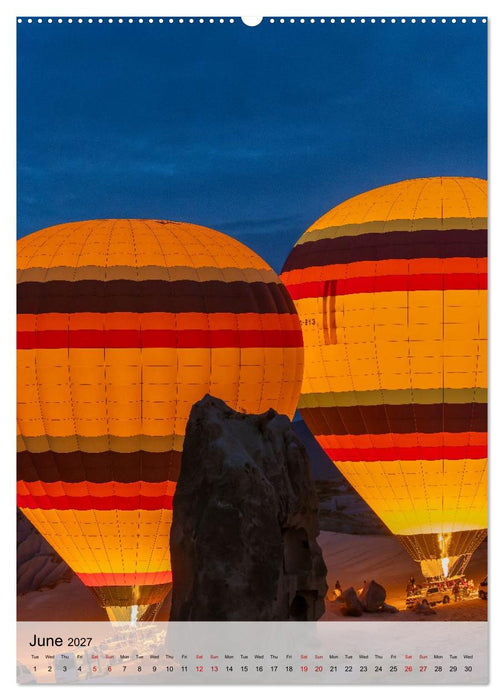 Cappadocia in Turkey (CALVENDO Monthly Calendar 2027)