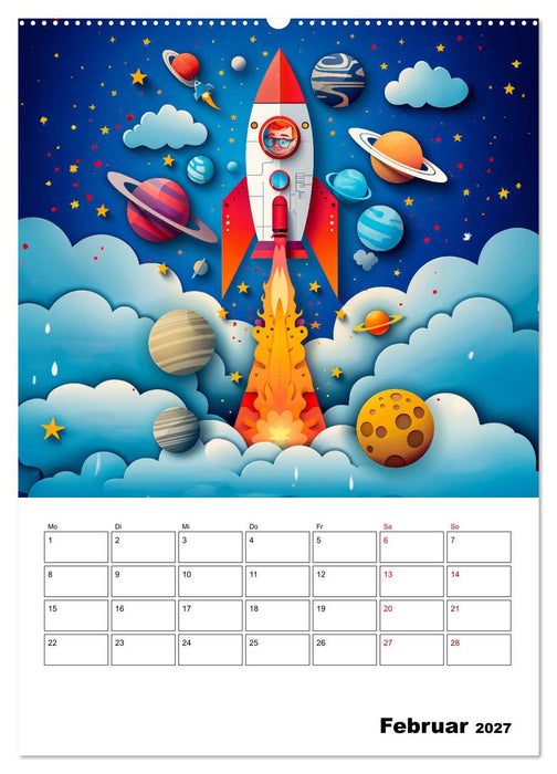 Traumjobs von Morgen - Der Zukunfts-Planer für große Träume (CALVENDO Premium Wandkalender 2027)