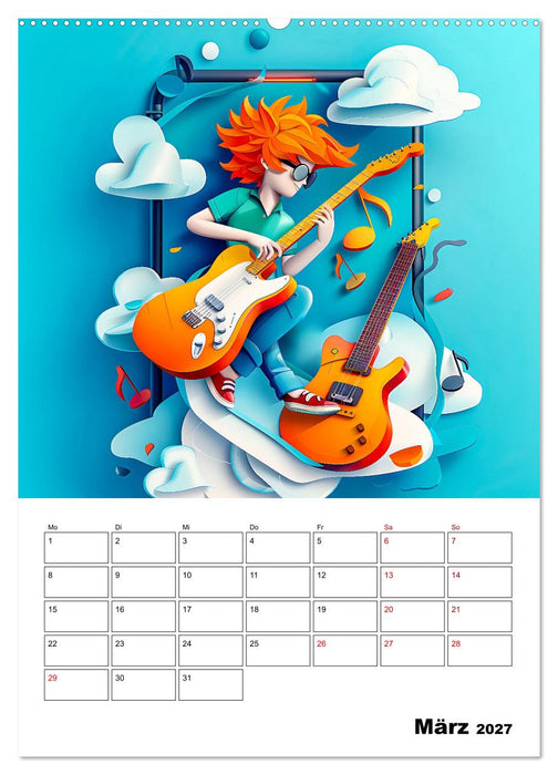 Traumjobs von Morgen - Der Zukunfts-Planer für große Träume (CALVENDO Premium Wandkalender 2027)